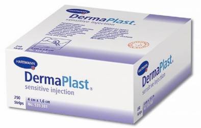 hartmann dermaplast sensitive injection 4cm/1.6cm x 250 bucati