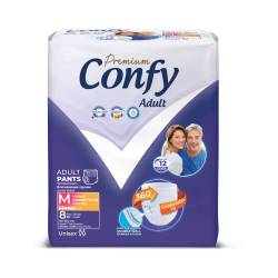 Scutece pentru adulti Premium Marime M, 8 bucati, Confy
