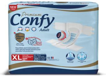 Scutece pentru adulti Premium Marime L, 20 bucati, Confy