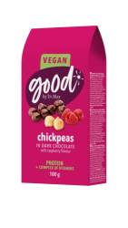 Good by Dr. Max® Naut in ciocolata neagra cu aroma de zmeura, 100g