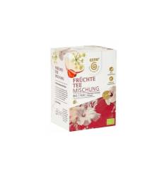 Amestec de ceai din fructe eco-bio si fairtrade, 20 pliculete a 2 g, Gepa
