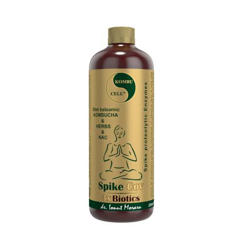 Otet Balsamic Kombucha Spike Cov 3x Biotics, 500 ml, Medica - ProNatura