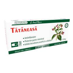 Tataneasa, ajuta la reducerea aciditatii gastrice, 30 capsule, Medica - ProNatura