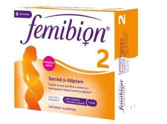 Femibion 2 sarcina si alaptare, 28 comprimate + 28 capsule