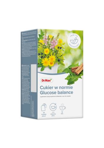 Dr. Max Ceai Glucose balance, 20 plicuri
