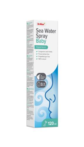 Dr. Max Spray nazal hipertonic Baby, 120ml