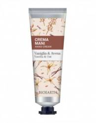 Crema de maini cu vanilie si ovaz, 30 ml, Family Bioearth