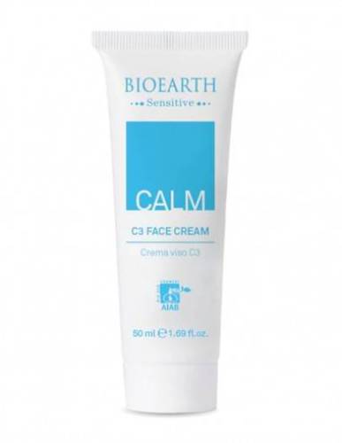 Crema de fata pentru pielea fragila, C3 Sensitive Calm, 50 ml, Bioearth