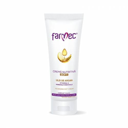 Farmec Crema Nutritiva Soft cu Ulei de Argan, 150ml