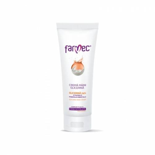 Farmec Crema maini cu glicerina, 40ml