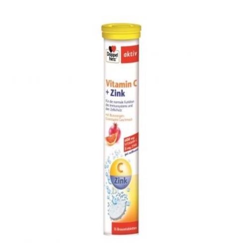 Vitamina C si Zinc Aktiv, 15 comprimate, Doppelherz
