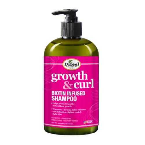 Sampon regenerant cu biotina pentru par cret, 354.9lml, Difeel
