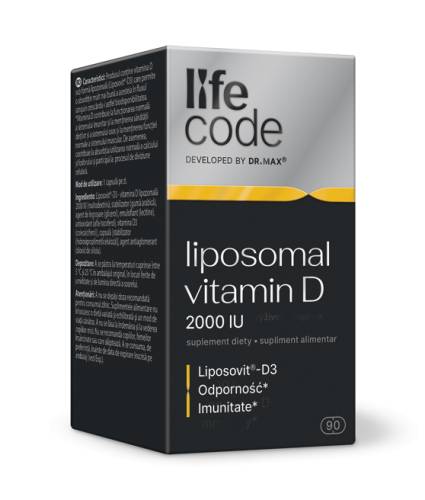 LifeCode developed by Dr. Max® Liposomal Vitamin D, 90 capsule