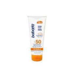 Crema pentru fata cu SPF 50, cu efect invizibil, 75 ml, Babaria