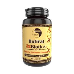 Butirat 3 X Biotics, ajuta la mentinerea memoriei, 40 capsule, Medica - Pro Natura