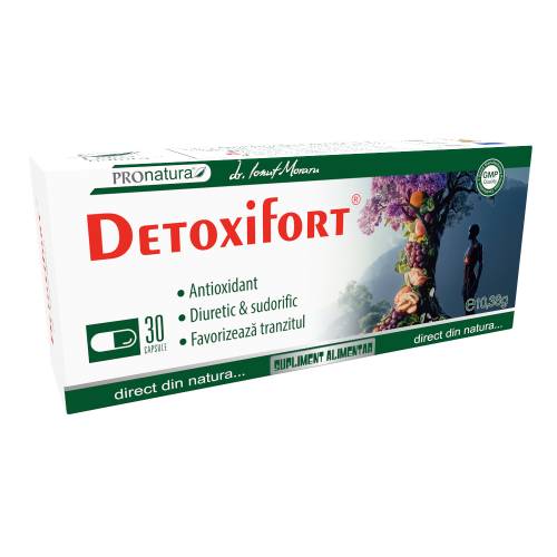 Detoxifort, 30 capsule, Medica - Pro Natura