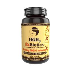 Hgh 3 X Biotics, sustine starea generala a organismului, 90 capsule, Medica - Pro Natura