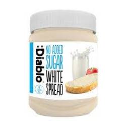 Crema tartinabila alba, fara zahar, 350 g, Diablo