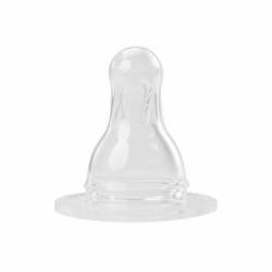 Baby Nova Tetina silicon rotunda pentru ceai, 0-24 luni, 2 bucati