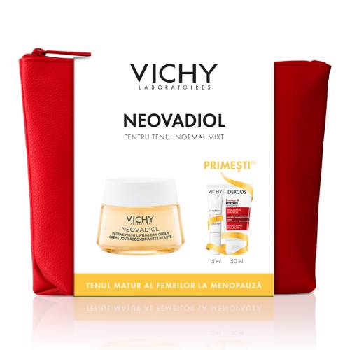 Trusă Neovadiol Menopause Cremă de zi cu efect de redensificare și reumplere 50ml, Vichy