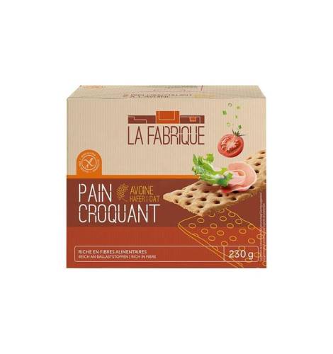 Paine crocanta cu ovaz, 230g, La Fabrique