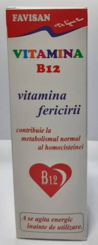 VITAMINA B12, spray 30 ml Favisan