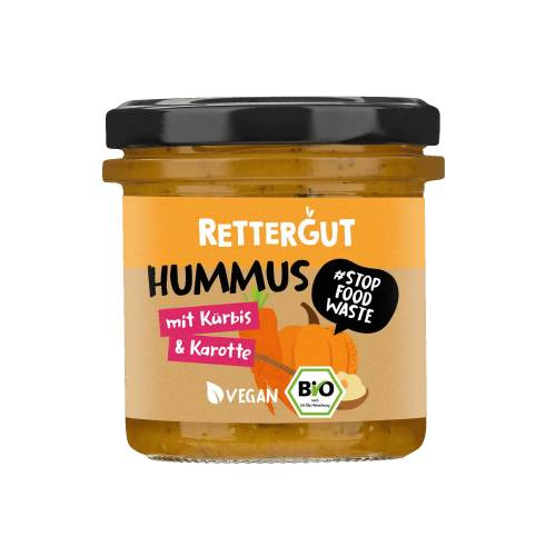 Hummus cu dovleac si morcovi, eco-bio, 135 g, Followfish