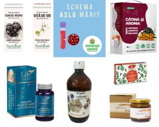 Schema ASLO marit - protocol de suplimente naturale ASLO