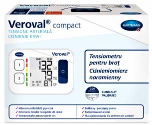 Hartmann Veroval Compact tensiometru de brat - 1 bucata