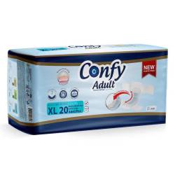 Scutece pentru adulti Premium Marime XL, 20 bucati, Confy