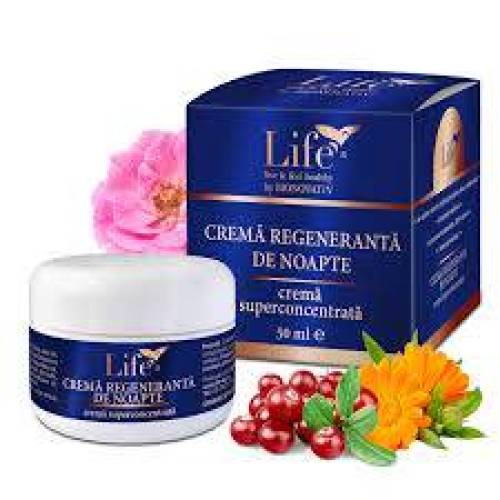 Crema regeneranta de noapte, 50 ml, DVR Pharm