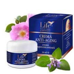 Crema anti-aging, 50 ml, Life Bio