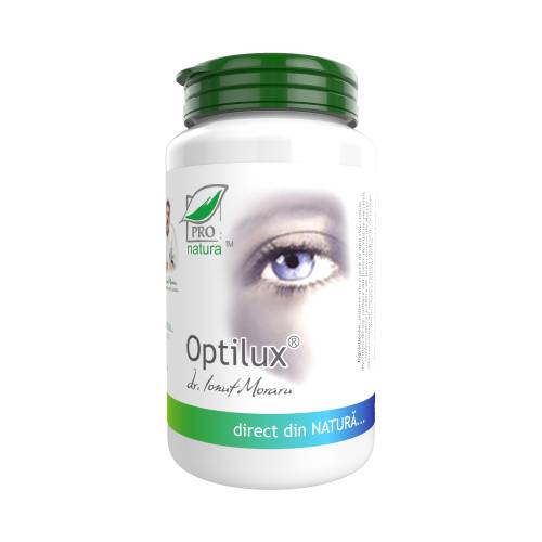 Optilux, eficient in microangiopatia diabeticilor, 60 capsule, Medica - ProNatura