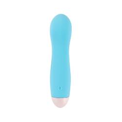 Mini vibrator cu 7 moduri de vibratie albastru, 1 bucata, Cuties