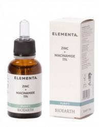 Ser de fata cu Niacinamida si Zinc, 30 ml, Elementa Bioearth