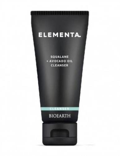 Lapte demachiant cu squalan si avocado, 100 ml, Elementa Bioearth