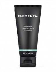 Lapte demachiant cu squalan si avocado, 100 ml, Elementa Bioearth