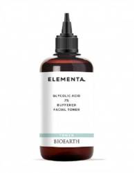 Lotiune tonica cu acid glicolic 7%, 200 ml, Elementa Bioearth