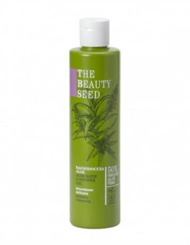 Gel de dus cu Aloe 50%, 250 ml, The Beauty Seed Bioearth