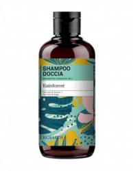 Sampon si gel de dus Rainforest, 500 ml, Family Bioearth
