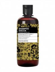Sampon si gel de dus cu Ginseng si Ceai Verde, 500 ml, Family Bioearth