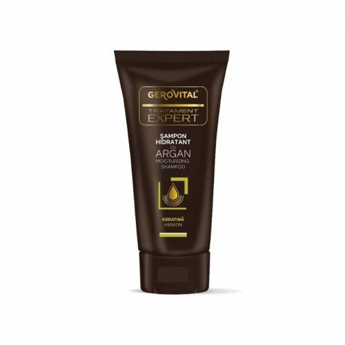 Gerovital Tratament Expert Sampon hidratant cu argan, 40ml