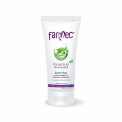 Farmec Gel micelar demachiant Aloe Vera, 100ml