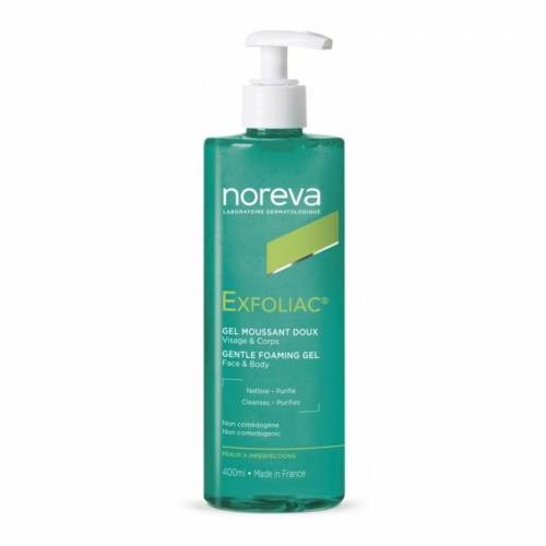 Noreva Exfoliac Moussant Gel de curatare, 400ml