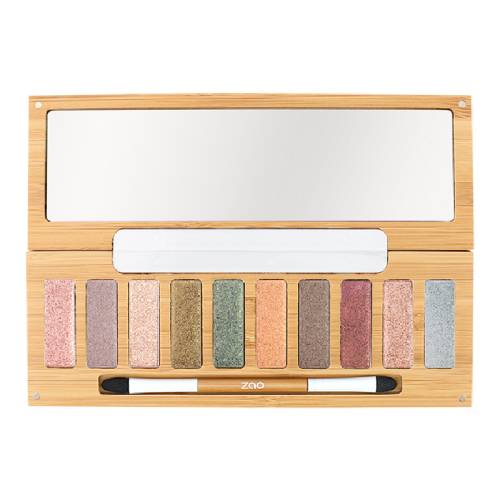 Paletă Ultra Shiny, 10 nuante, Zao