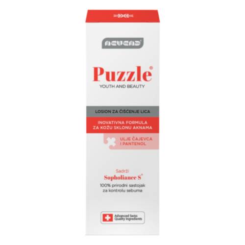 Lotiune pentru tenul acneic Puzzle, 100ml, Nevena