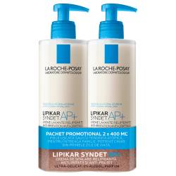 La Roche-Posay Bipack Lipikar Syndet 2 X 400 Ml + Mostra