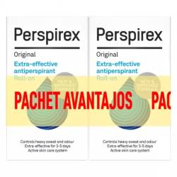 Pachet Antiperspirant Roll-On Perspirex Original 2 x 20ml