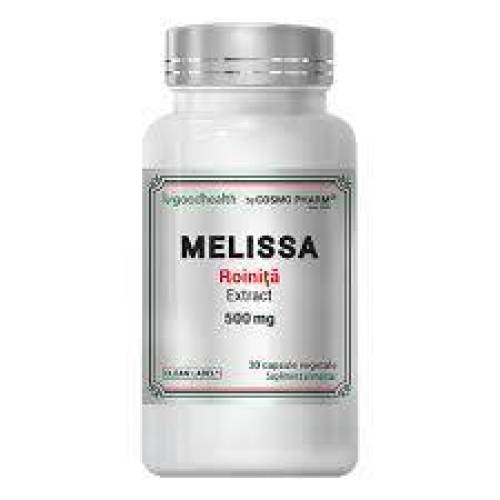 Extract de Melissa, 500 mg, 30 capsule, Cosmo Pharm
