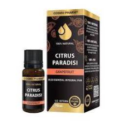 Ulei esential integral de Grapefruit, Citrus Paradis, 10 ml, Cosmo Pharm